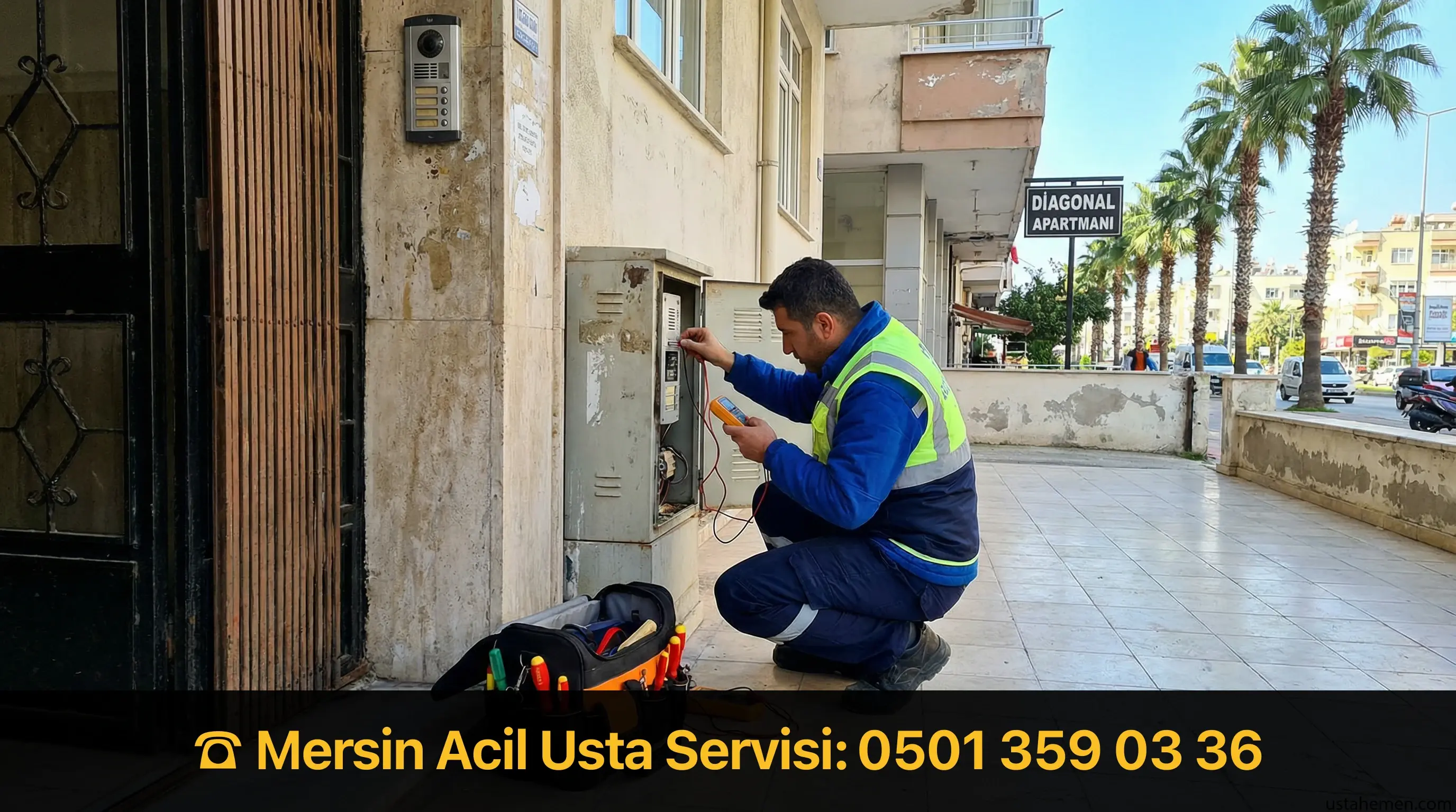 Diyafon Arıza Tamiri Mersin | Usta Hemen - İlgili Elektrik Rehberi | Usta Hemen Mersin