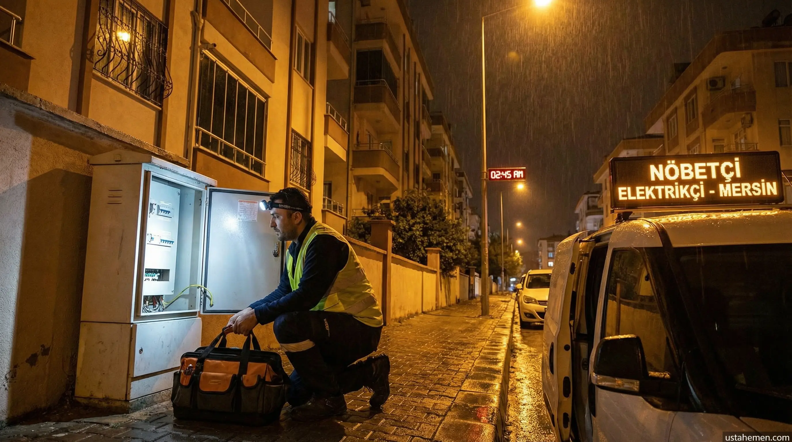 (0 551) 711 93 55 | Mersin Pozcu Civarı Nöbetçi Elektrikçi 2026 - Mersin Elektrikçi Rehberi | Usta Hemen