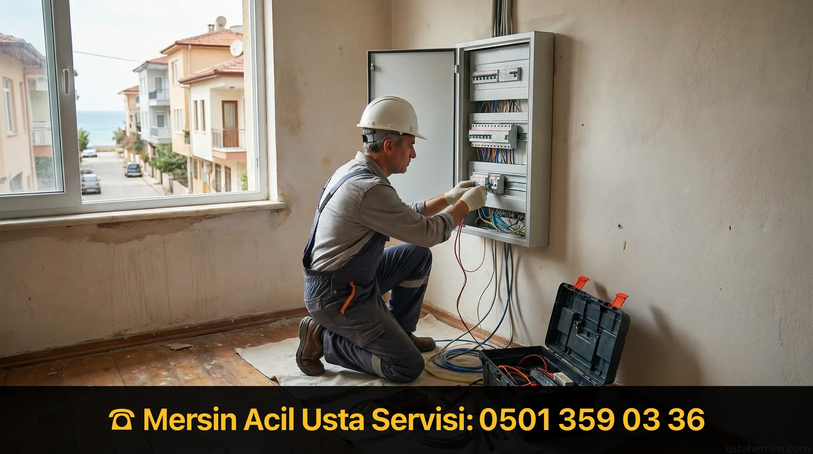 0 532 588 08 54 | Sigorta Kutusu Yerini Değiştirme Mersin 2026 - Mersin Elektrikçi Rehberi | Usta Hemen