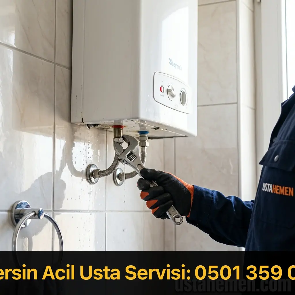 (0532) 588 08 54 | Mersin Elektrikli Şofben Alttan Su Kaçırıyor Arızası ve Çözümü - İlgili Elektrik Rehberi | Usta Hemen Mersin
