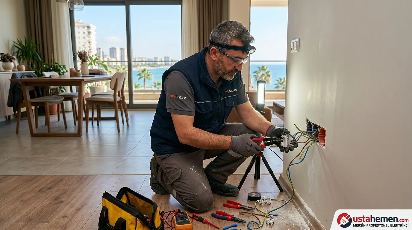 (0 551) 711 93 55 | Usta Gelsin Mersin Uygulaması Alternatifi 2026 - Mersin Elektrikçi Rehberi | Usta Hemen